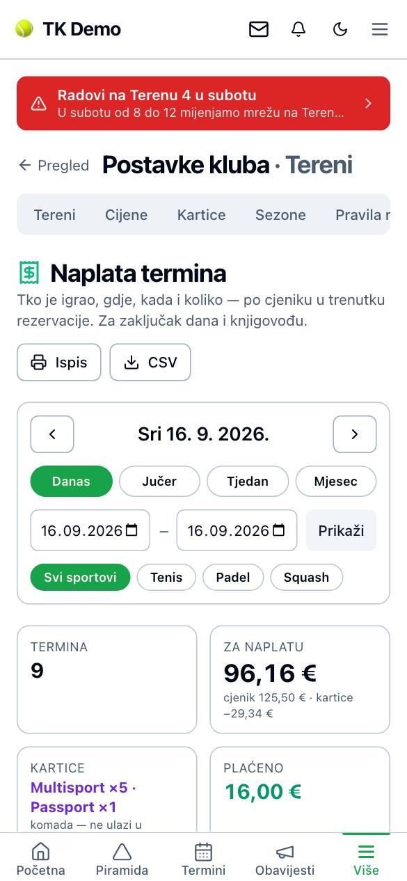 Naplata na mobitelu